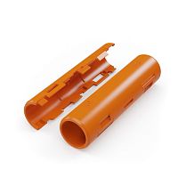 Муфта разборная d16 мм оранжевая (100шт/1200шт уп/кор) Промрукав | код PR13.1144 | ПРОМРУКАВ