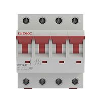 Выключатель автоматический модульный 4п D 20А 6кА YON max MD63N DKC MD63N-4PD20