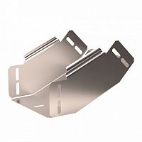 Угол вертикальный внутренний 45 градусов Стандарт INOX (AISI 409) 150х80 Промрукав | код PR16.3318 | ПРОМРУКАВ