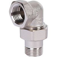 Соединение разъемное угловое 1/2' ВР-НР никелированное (162 1/2') | код RAN30C2EQLGV66 | ITAP