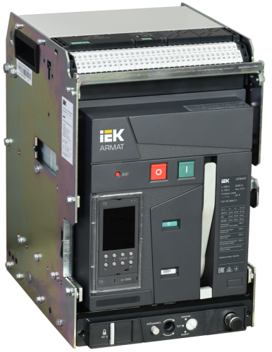 ARMAT Возд. авт. выкл. выдв. 3P A 55кА 1000А TD с акс. IEK | код AR-ACB-3VA-055-1000A-TDCF | IEK ARMAT Возд. авт. выкл. выдв. 3P A 55кА 1000А TD с акс. IEK | код AR-ACB-3VA-055-1000A-TDCF | IEK