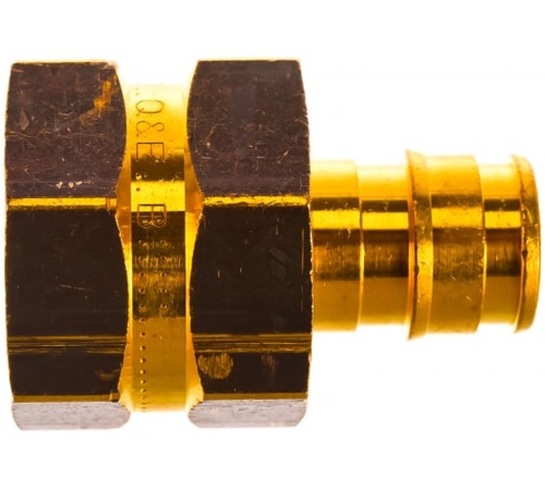 Штуцер Q&E 16 х 1/2' ВР (RP) DR-латунь | код 1023009 | Uponor Штуцер Q&E 16 х 1/2' ВР (RP) DR-латунь | код 1023009 | Uponor