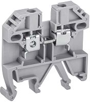 Зажим наборный изолированный (винтовой) ЗНИ - 4,0, JXB 4,0, серый, LD550-40 | код 39355 | STEKKER