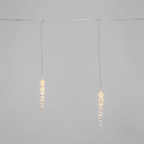 Гирлянда "Айсикл" (бахрома) "Сосульки" 1.5х0.25м LED тепл. бел. провод прозр. | код 303-067 | Neon-Night Гирлянда "Айсикл" (бахрома) "Сосульки" 1.5х0.25м LED тепл. бел. провод прозр. | код 303-067 | Neon-Night