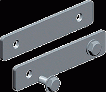 Соединитель прямой для алюминиевого лестничного лотка | код LAN-LTA-CNT | LANMASTER