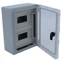 690 091, Распределительный корпус с прозрачной дверцей - АБС пластик KDT 2533 IP65 Halogen Free | код 0.0.0.6.90091 | KLEMSAN