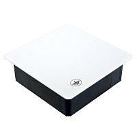 Коробка уравнивания потенциалов (КУП) 80-0860-У для скрытой установки в сплошные стены 103х103х47 (72шт/кор) Промрукав | код 80-0860-У | ПРОМРУКАВ