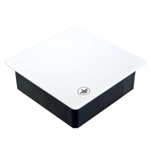 Коробка уравнивания потенциалов (КУП) 80-0860-У для скрытой установки в сплошные стены 103х103х47 (72шт/кор) Промрукав | код 80-0860-У | ПРОМРУКАВ