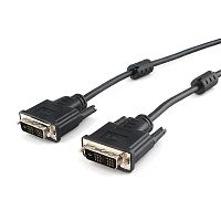 Кабель DVI-D single link Cablexpert CC-DVIL-BK-10, 19M/19M, 3.0м, CCS, черный, экран, феррит.кольца, пакет | код CC-DVIL-BK-10 | Cablexpert