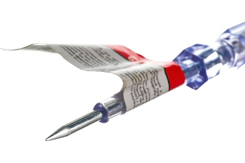 Пробник автомобильный, пластиковый корпус 6-24 В | код. 56540 | КУРС Пробник автомобильный, пластиковый корпус 6-24 В | код. 56540 | КУРС