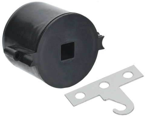 Коробка потолоточная Л253М У3 D=75х62мм монолит. стр. IEK | код UKM10-075-062-000-O-K02 | IEK