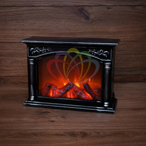 Камин светодиодный "Классика" с эффектом живого огня 33х12х24см батарейки 3хС (не в комплекте) | код 511-030 | Neon-Night Камин светодиодный "Классика" с эффектом живого огня 33х12х24см батарейки 3хС (не в комплекте) | код 511-030 | Neon-Night