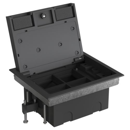 MultiDesk Люк на 8 модулей IP40 для фальшпола с монтажной коробкой, тип MDK10 | код MDK10108 | Systeme Electric фото 4