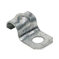 Скоба металлическая однолапковая d 8-9мм. (100шт.) | код. sm-1-8-9 | EKF