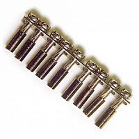 PM40/3, 3-х полюсная собранная перемычка (упак. 25шт) | код. ZPM403 | DKC