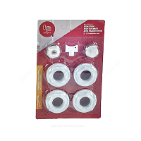 Комплект монтажный 1/2' для алюминиевых и биметаллических радиаторов 7 предметов (в блистере) | код 017-2994 | Ogint