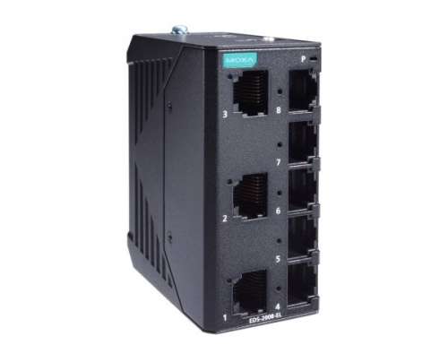 Коммутатор EDS-2008-EL 8-Port Entry-level Unmanaged Switch, 8 Fast TP ports, t: -10/60 C | код 00-06131457 | MOXA