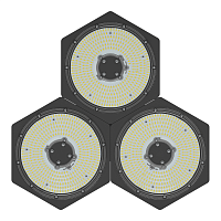 Светильник светодиодный HOOK/RB 3x50W D90 750 BK СТ 1944000980