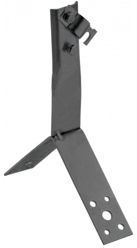 Дер. пр. кр. 6-10мм вин. кон. h=100мм оц. сталь TD IEK | код ZDP80-13-4-16-100 | IEK