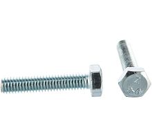 Болт М16х120 ГОСТ 7798-70 полная резьба класс прочности 5.8 покрытие цинк Ст20 | код 1671160120 | РФ