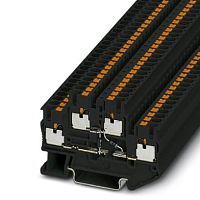 Клеммный блок PTTB 2,5-2DIO/O-UL/O-UR BK | код 3211444 | PHOENIX CONTACT