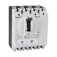 Выключатель автоматический OptiMat T160S TM 160A 4P | код 356403 | КЭАЗ
