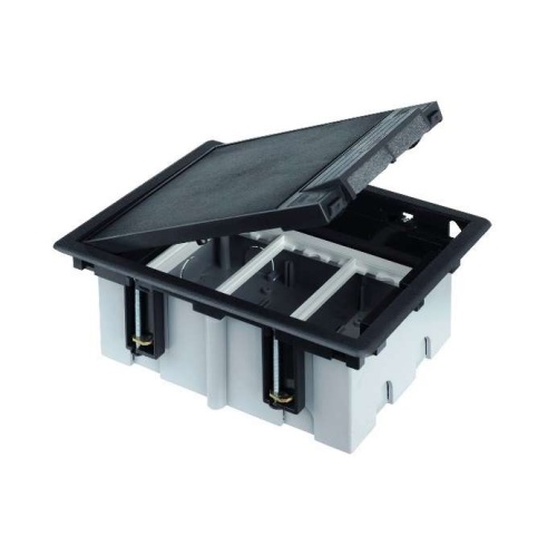 Connect Люк на 1 CIMA-модуль (2 модуля 45х45 мм) глубина 90-120мм посадка 170х115мм max 400кг серый | код SF110-1 | Simon