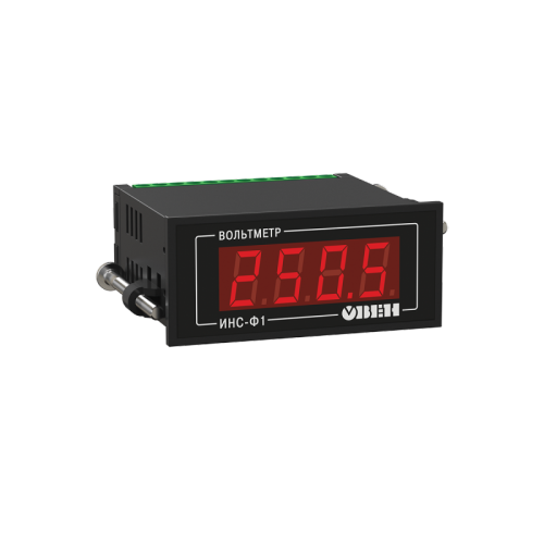 Измеритель параметров сети однофазный (вольтметр) ИНС-Ф1.2.Щ3 | код 40173 | ОВЕН