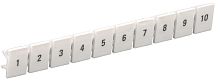 Маркеры для КПИ-6мм2 с нумерацией №№ 1-10 | код YZN11M-006-K00-10 | IEK