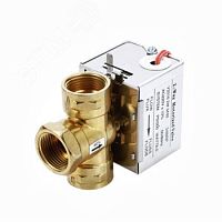 Клапан зональный трехходовой с возвратной пружиной DN20, G3/4, КVS 2,6 | код ZP-320 | Techno