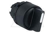Головка переключателя PB3E, I-0-II, фиксация, черный, без подсветки, 22mm, IP65 | код PB3E-X30S/Km | АРТ