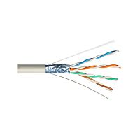 Кабель LANMASTER FTP 4 пары, кат. 5Е, 200Mhz, LSZH, серый, 305 м | код LAN-5EFTP-LSZH-GY | LANMASTER