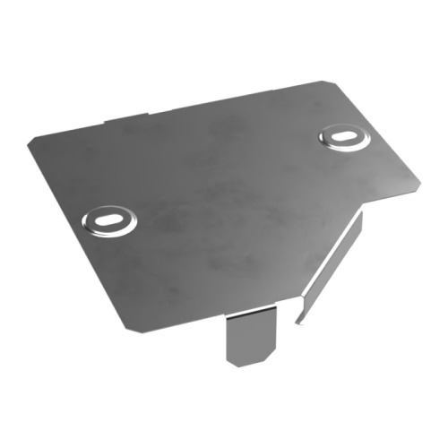 Крышка переходника левого Стандарт INOX (AISI 304) 150х100 Промрукав | код PR16.4296 | ПРОМРУКАВ