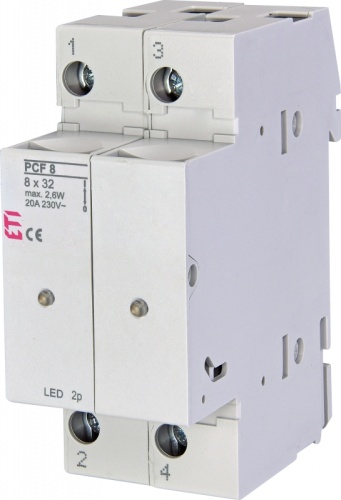 Разъединитель PCF 8 2P LED 690V | код 002530013 | ETI