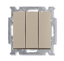 Zena без рамки жемчуг выключатель 3кл | код 609-012500-254 | ABB