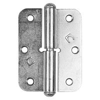 Петля накладная правая 85 цинк ЧЕТЫРЕ СЕЗОНА | код 79-1034 | ЧЕТЫРЕ СЕЗОНА