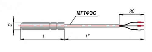 Термопреобразователь сопротивления ДТС414-РТ100.В3.40/2.ЕХI-Т3 | код 149713 | ОВЕН Термопреобразователь сопротивления ДТС414-РТ100.В3.40/2.ЕХI-Т3 | код 149713 | ОВЕН