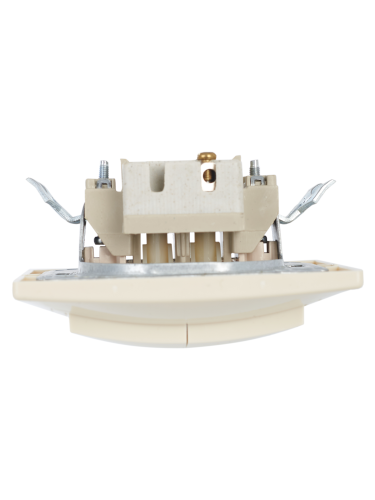 Выключатель 2-клавишный ВС10-2-0-Км 10А керамика КВАРТА кремовый | код EVK20-K33-10-K | IEK фото 6 Выключатель 2-клавишный ВС10-2-0-Км 10А керамика КВАРТА кремовый | код EVK20-K33-10-K | IEK фото 6