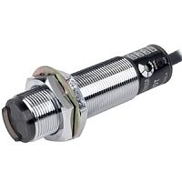 Фотодатчик диффузный, М18х1, L=74мм, срабатывание до 100мм, выход NPN NO или NC, 10-30VDC | код BRQM100-DDTA | AUTONICS