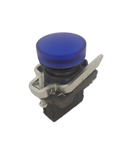 КМЕ ОЛС синий 24В AC/DC IP65 Индикатор светодиодный стальной | код aD-EB-5Ai-35 | Briswik КМЕ ОЛС синий 24В AC/DC IP65 Индикатор светодиодный стальной | код aD-EB-5Ai-35 | Briswik