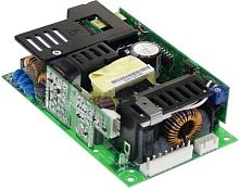 Источник питания AC-DC, med, 160Вт, вход 90…264В AC 47…440Гц, 127…370B DC, выход 24В/0…6.5А, рег. вых. ±10%Uном, изоляция 4000В AC, на плате 127х76.2х33мм, -20…+70С, ККМ, режим SB выход 5В/0,8А | код RPSG-160-24 | MeanWell