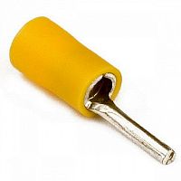 Наконечник штыревой круглый с изолир.фланцем 2,5-6 кв.мм 2,6х13мм²(НШКИ) (упак. 50шт) | код. 2C1P | DKC