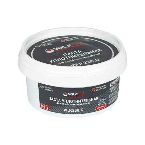 Паста уплотнительная 250г (вода. пар) (36) | код VF.P.250.G | VALFEX