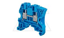 Клемма TE ZS10-BL/8 винтовой зажим, для нейтрали, 57А, 1000В, синий | код 1SNK508020R0000 | Entrelec