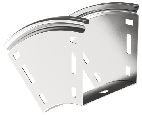 ESCA Поворот плавный 45град тип В20 80х80мм | код CPV41-0-45-080-080 | IEK ESCA Поворот плавный 45град тип В20 80х80мм | код CPV41-0-45-080-080 | IEK