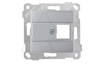 Rita - Адаптер для разъемов Keystone, одинарный, нерж. сталь | код 2200-135-0182 | Mutlusan