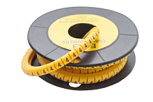 Маркер кабельный трубчатый в рулоне сечение 2,6-4,2 кв.мм (4) | код MCT1-4 | ELVERT