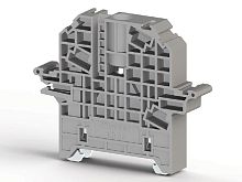 Упор на DIN-рейку MR35 высокий с возм.устан. крышки и опломбировки сер. KD 6А Klemsan 495109