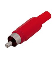Разъем RCA Красный пайка REXANT | код 14-0403 | REXANT