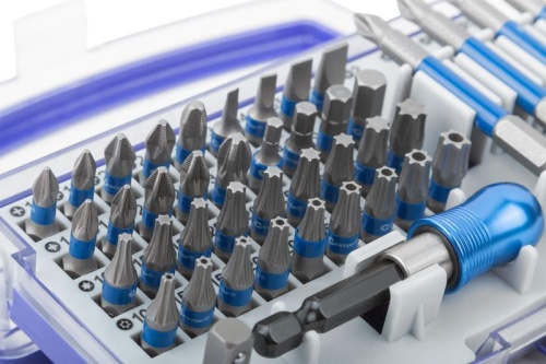 Набор бит в пластиковом боксе ''Монтажный'', profi, 42 предмета | код 83-869 | FIT фото 6